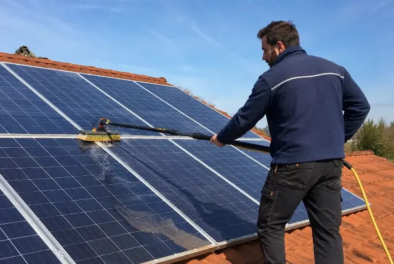 Nettoyage et entretien de panneaux solaires à Granzay-Gript